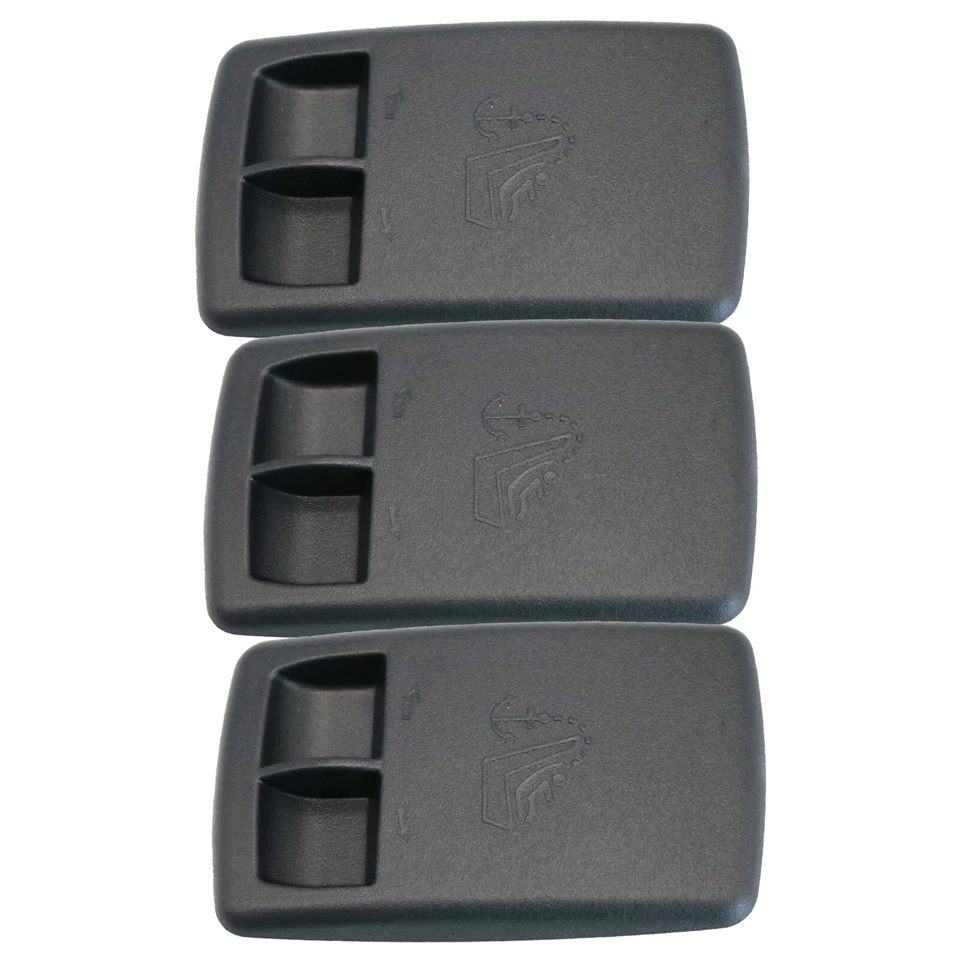 3 Pieces Seat Tether Anchor Cover Fit for 2005 2006 2007-2008 Dodge Magnum — 第 3/4 张图片