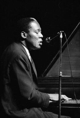Memphis Slim American Singer And Piano Player Of Jazz Aubervilliers 1967 PHOTO