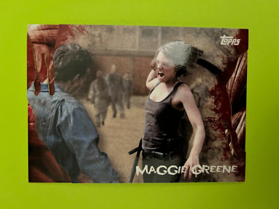 2016 Topps The Walking Dead Survival Image Variation #6 Maggie Greene SP NrMt