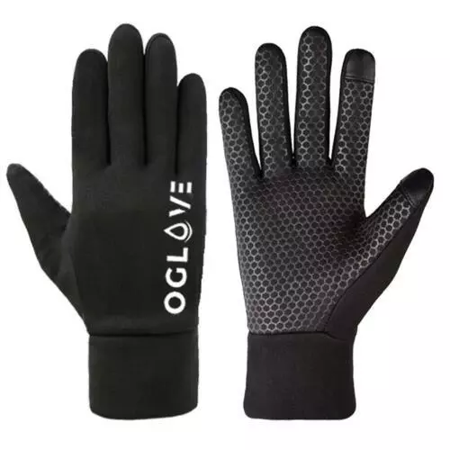Football Field Player Cycling Gloves Waterproof Thermal Grip Mens