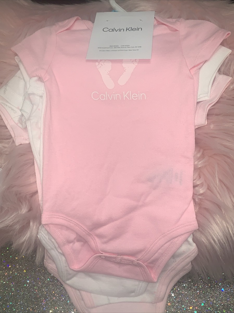 Newborn Clothes Calvin Klein Baby Body Newborn Bodysuit And Bib