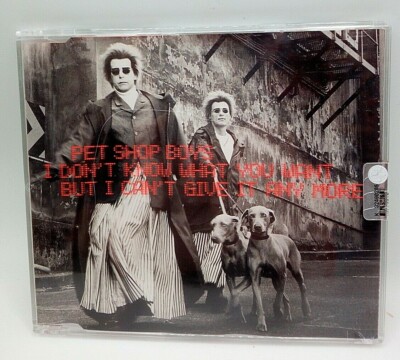 Pet Shop Boys - I Don't Know What You Want But I Can't Give It Any More (CD)