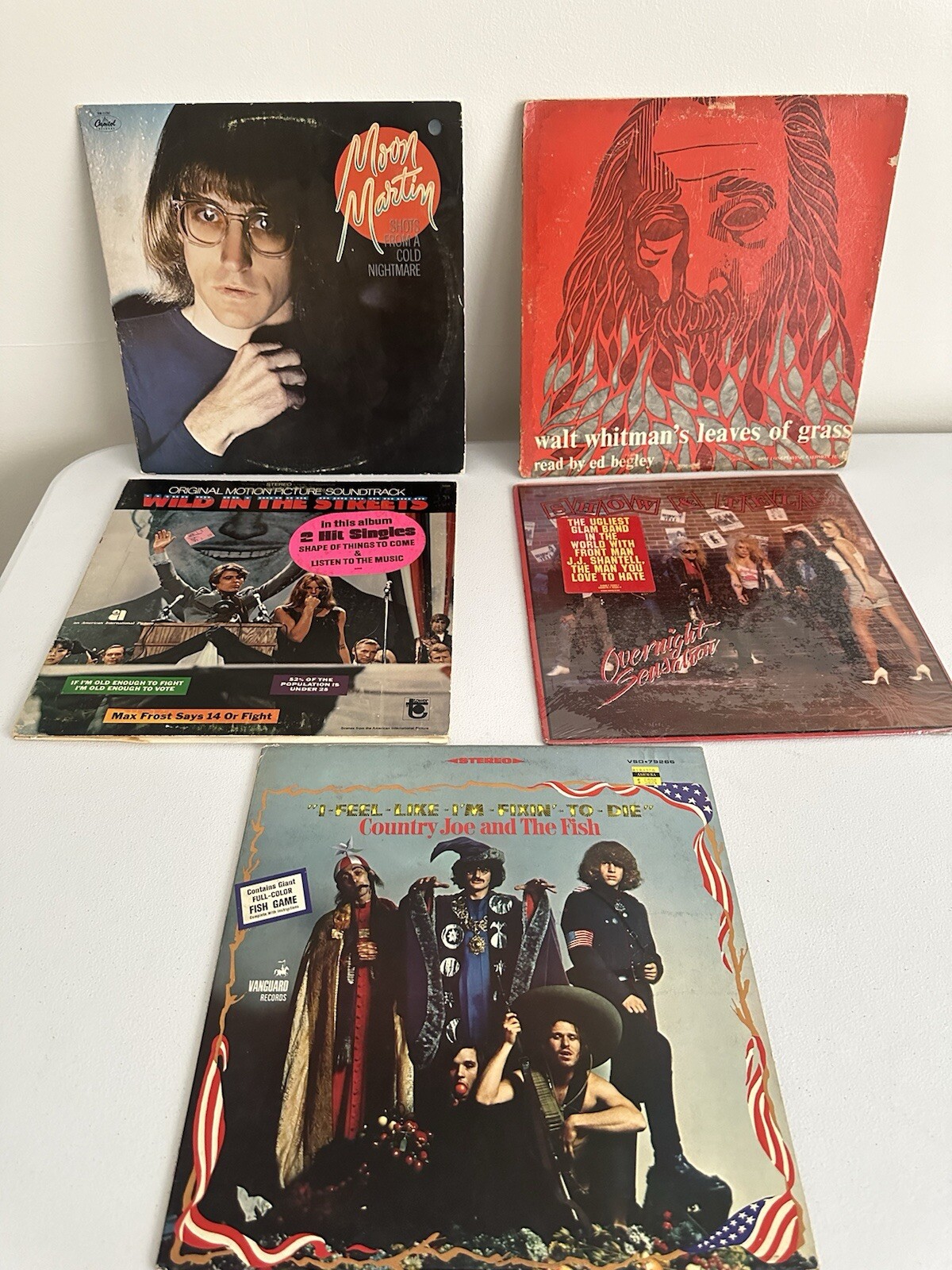 vintage vinyl records lot-image