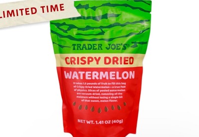 2x Trader Joe s Crispy Dried Watermelon Limited Edition