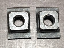 2 Pcs 1961-1964 Gm Front Rear Bumper Brace 716-14 J Nuts Nors 3779976