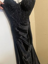 prom dress size 6 black
