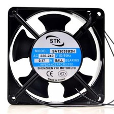 STK SA12038B2H 12038 AC220V-240V 0.17A 12CM Cooling Fan