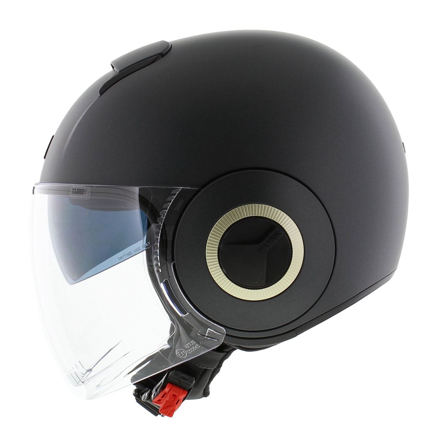 Shark Nano Helmet Blank Matt Gun Metal A06 - Size XS