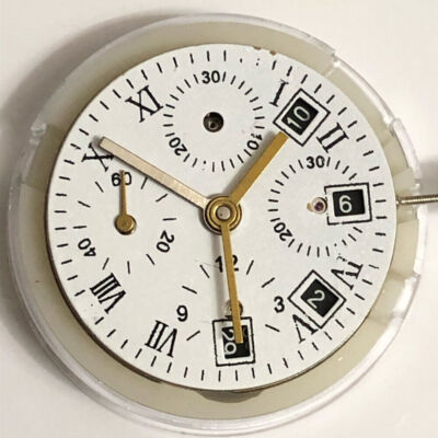 China Made 7750 GMT 3 Hands Small Second@9 Automatic Mechanical Movement