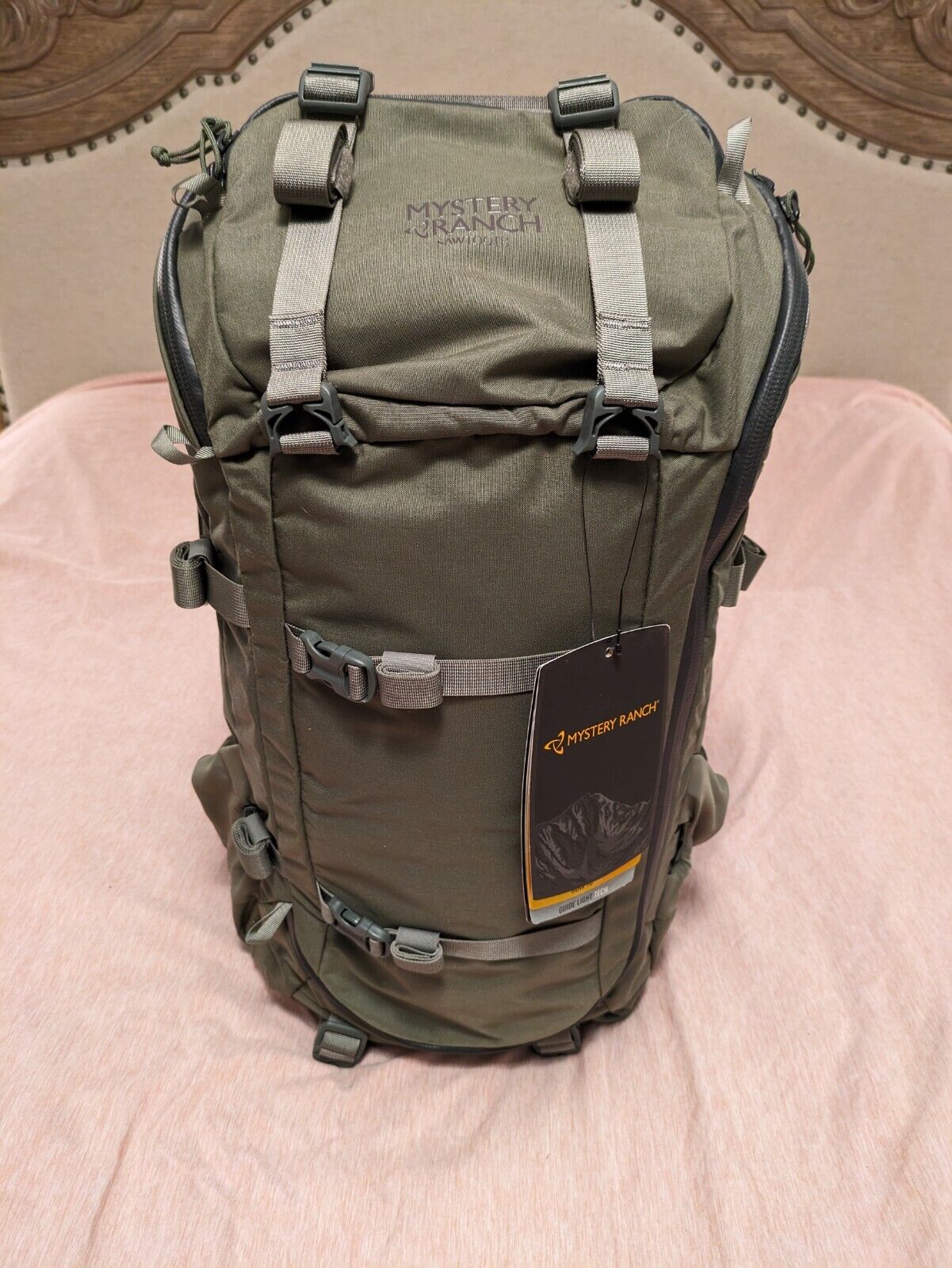 Mystery Ranch Sawtooth 45 Backpack With Guide Light MT Frame, Foliage