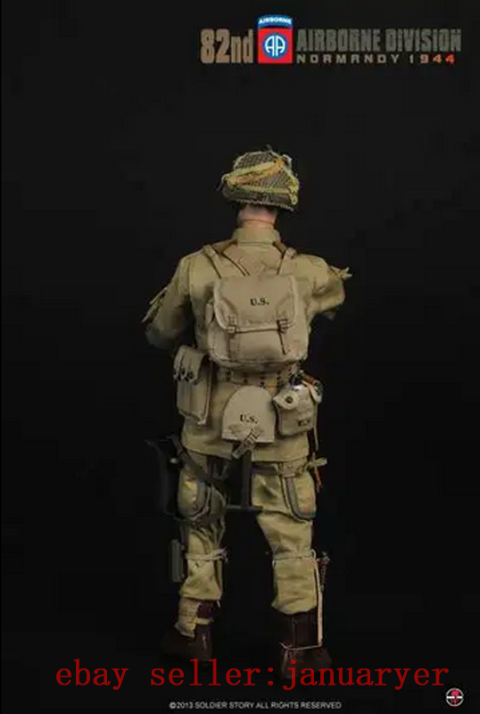 ミリタリー WWII NORMANDY 1944 82nd AIRBORNE 1/6 Scale 82nd Airborne Division Normandy 1944 Figure by