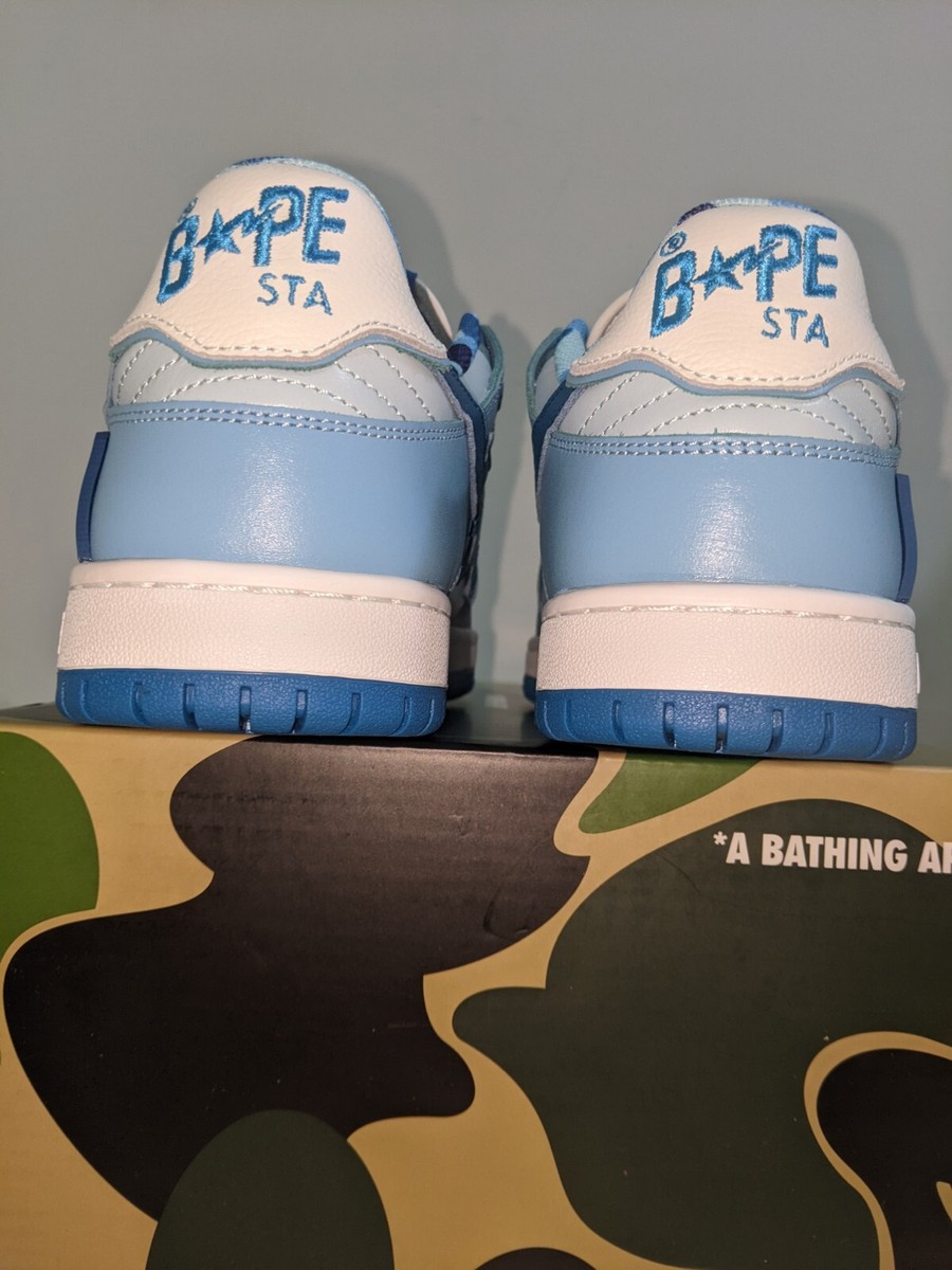 スニーカー A Bathing Ape Bape SK8 Sta ABC Camo Blue (2022) the sneaker junction