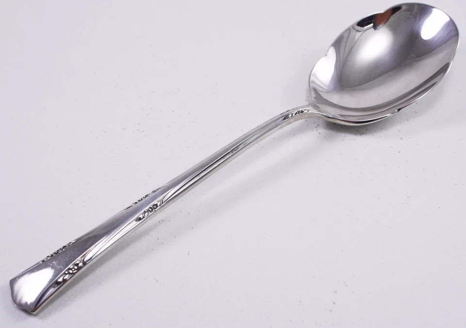 Cuchara de azúcar Gorham Greenbrier de plata esterlina 6 pulgadas Foto 2 de 4