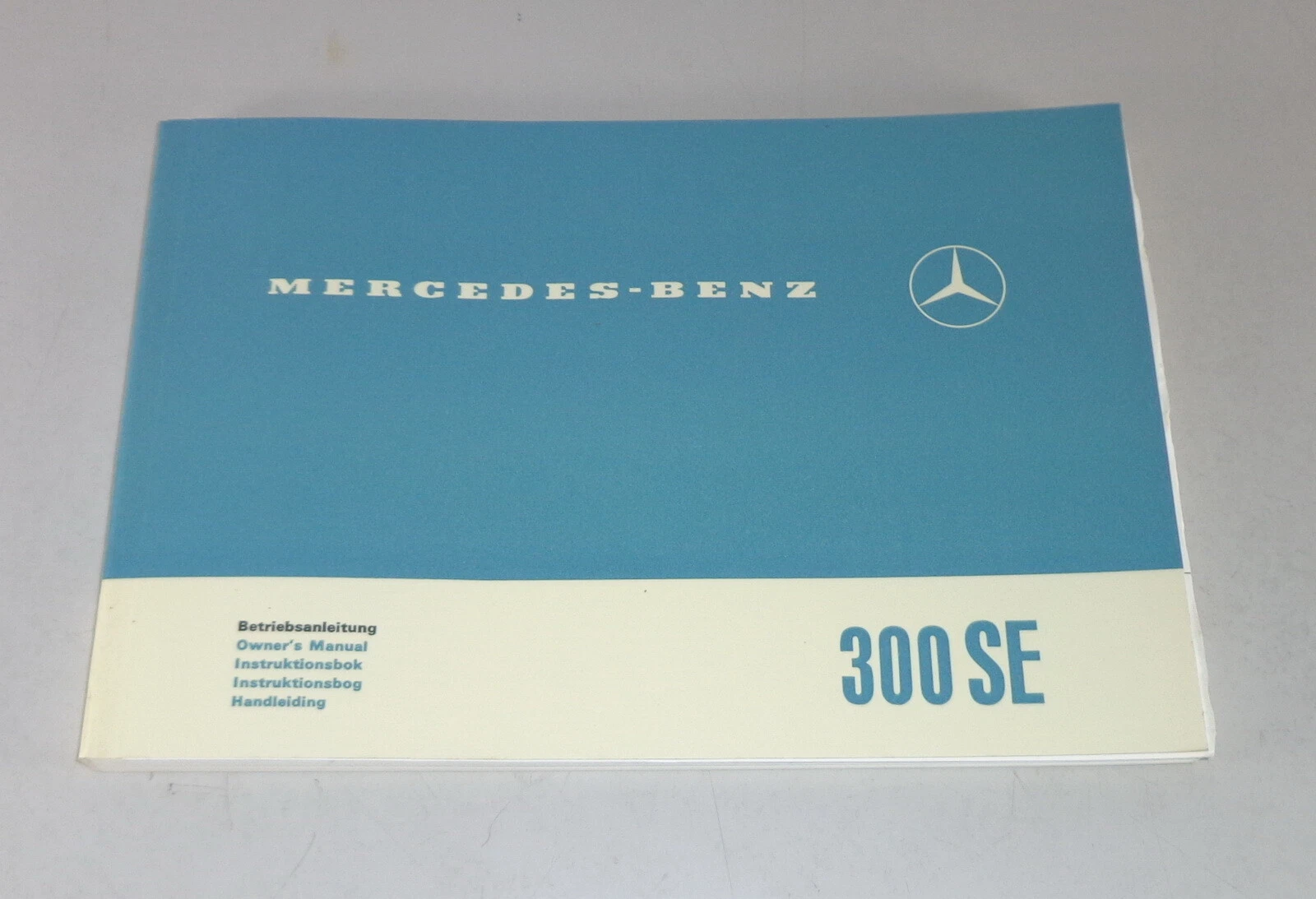 Operating Manual / Handbook Mercedes-Benz W108 300 SE Stand 04/1966