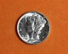 1944-Mercury Dime #P09183