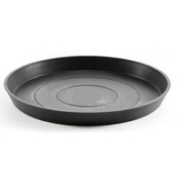 Ecopots Kunststoff Blumentopf Untersetzer Rund Dunkelgrau Ø 44,5 X H 3,5 Cm