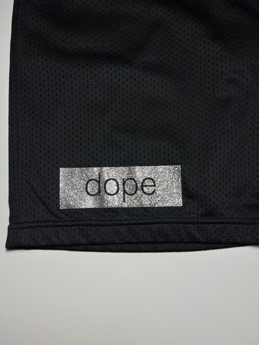 Pyrex Vision Glitter Logos Black Mesh Shorts Men's Size S - Picture 10 of 18