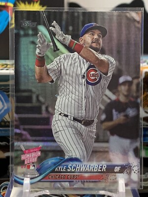 2018 Topps Update Kyle Schwarber Baseball Card US59 Cubs Foil DH4U