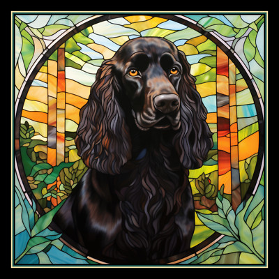 English Cocker Spaniel Dog Large Refrigerator Magnet