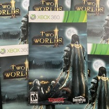 Two Worlds II 2 Microsoft Xbox 360 Instruction Manual Only
