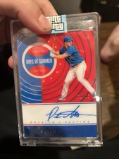 2019 Panini Chronicles Boys of Summer Holo Silver Auto Pete Alonso /10 BOS-PA RC