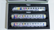 LS Models 41231 DC Box 3 Cars TER200 Alsace B5uxh Vtu B11tu SNCF