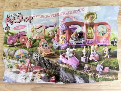 2005 Hasbro Littlest Pet Shop How Big Is Your? Insert Checklist Poster 11'' X 17''