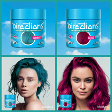 La Riche Directions Colour Hair Dye Combo (x1 Turquoise and x1 Cerise Pink)