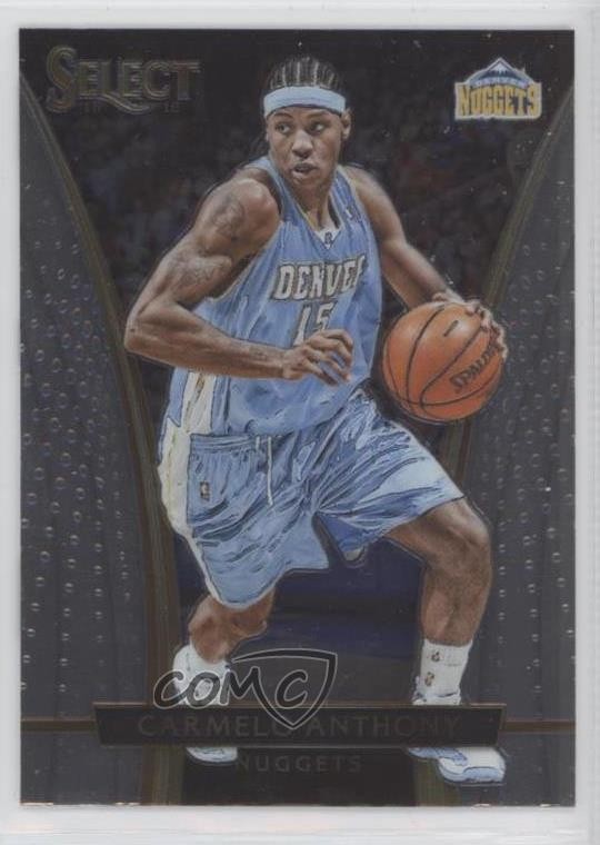 2015-16 Panini Select Courtside Carmelo Anthony #295 HOF