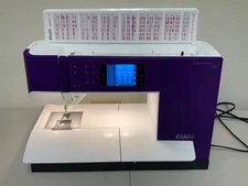 Pfaff Expression 710 Purple Sewing Machine in Pristine Condition! Fully Serviced
