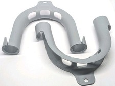 2 x Drain Outlet Hose Hook U-Bend Elbow Pipe Support Washing Machine Dishwasher