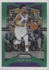 2019-20 Panini Prizm Green Prizm Quinn Cook #105 1md