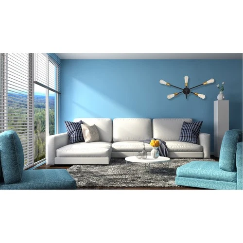 Living District LD8003W24BK Axel Wall Sconce Black and Brass - Picture 6 of 6