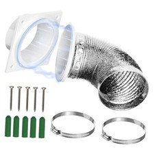 Magnetic Dryer Vent Connector Strong Magnet Self-Alignment Design Quick