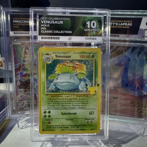 Venussur Classic Collection 25th Aneversary Pokemon Card ACE 10 GEM MINT