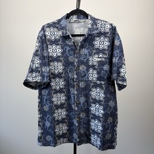 No Fear Vintage 90s Y2K Short Sleeve Button U...
