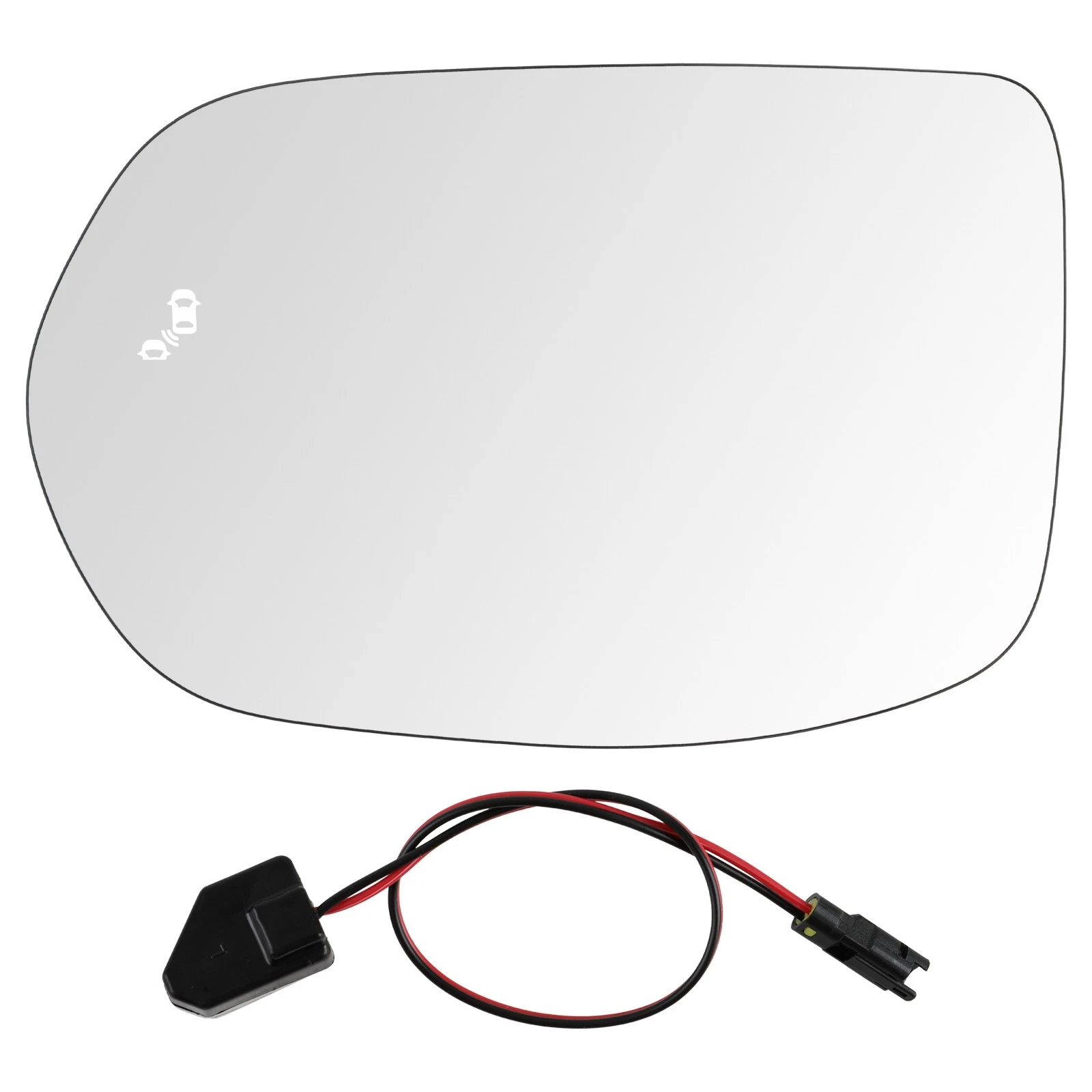 Driver Left Side Mirror Glass For 2017-2022 Honda CRV CR-V Heated w/ Blind Spot