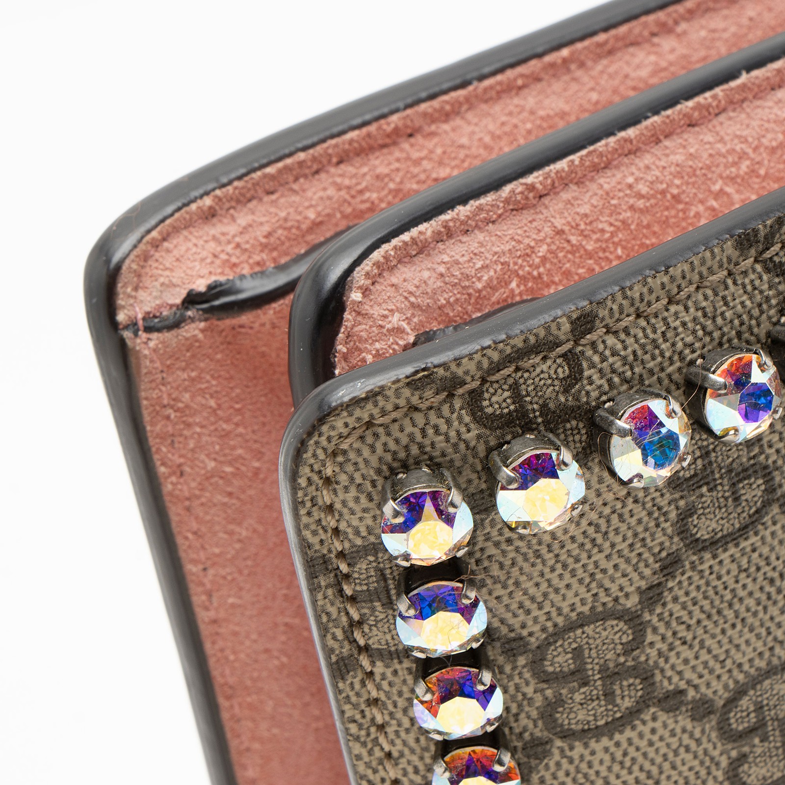 Gucci GG Supreme Crystal Studded Dionysus Medium Shoulder Bag image 10