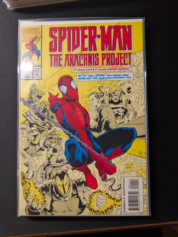 Spider-Man Lot of 5) - Sinister Six, Mad Dog Ward, Arachnis (read description)