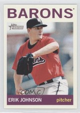 2013 Topps Heritage Minor League Edition Venezuelan Erik Johnson #105 0b0