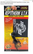 ZOO MED LABORATORIES INC Reptitherm Under Tank Heater 8X18 INCH/24W