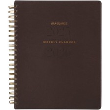 AT-A-GLANCE Planner 2025-2026 Academic, Weekly  Monthly, 8-1/2" x 11", Large...