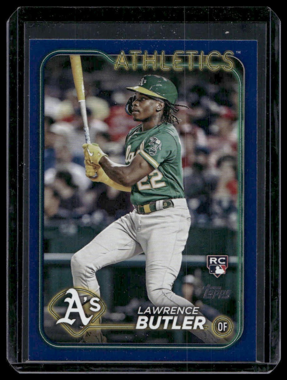 2024 Topps #676 Lawrence Butler Royal Blue
