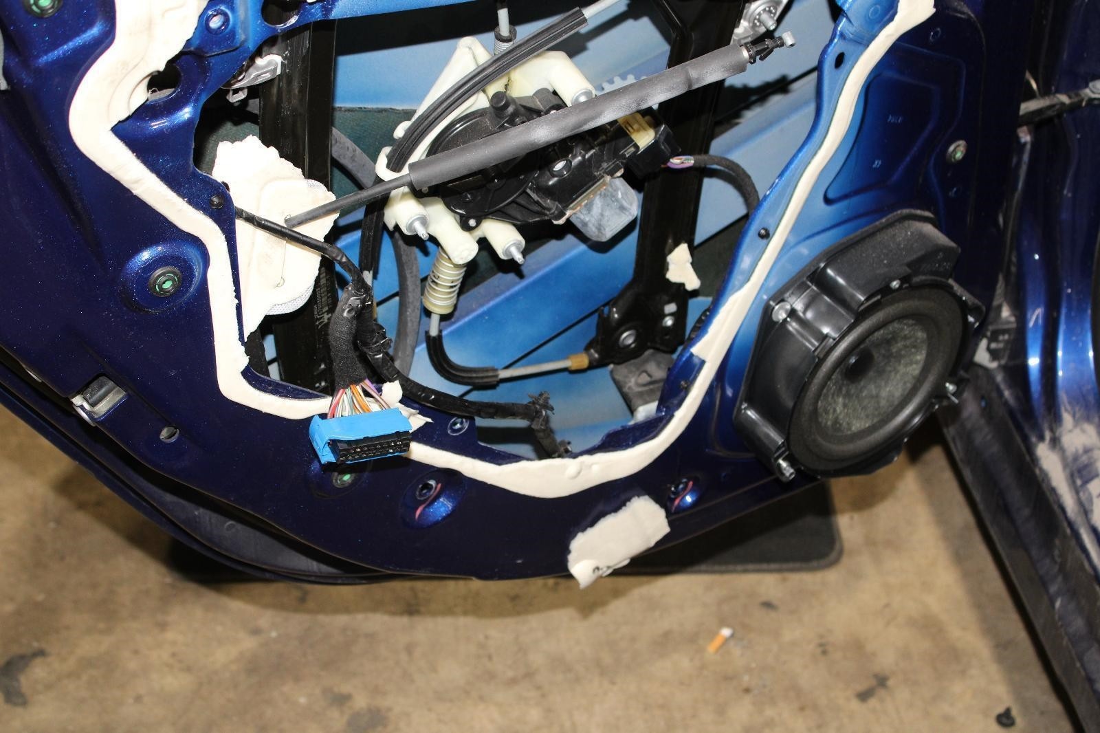 Maserati Ghibli 2014-2017 Rear Left Side door Blue
