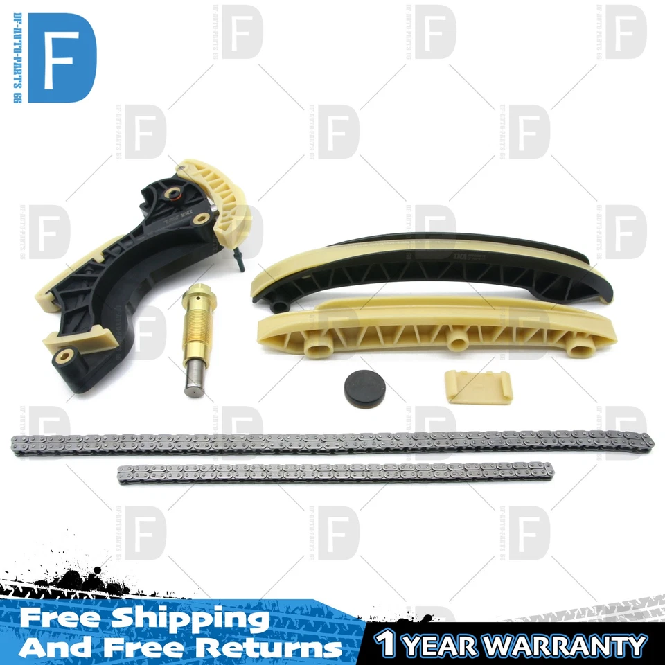 Kit de cadena de distribución y piñones de válvula variables aptos para 03-05 Mercedes-Benz 1.8L C230 Foto 3 de 4