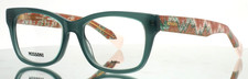 MISSONI MIS0128 1ED Green Womens Semi Cat Eye Full Rim Eyeglasses 52-17-140 B:38