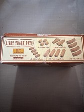 Wooden Train Track 52 Piece Set-18 Feet of Track Expansion - 5 Distinct Pieces -