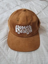 Trek Light Gear Home Sweet Van Corduroy Hat Cap Flat Brim Snapback