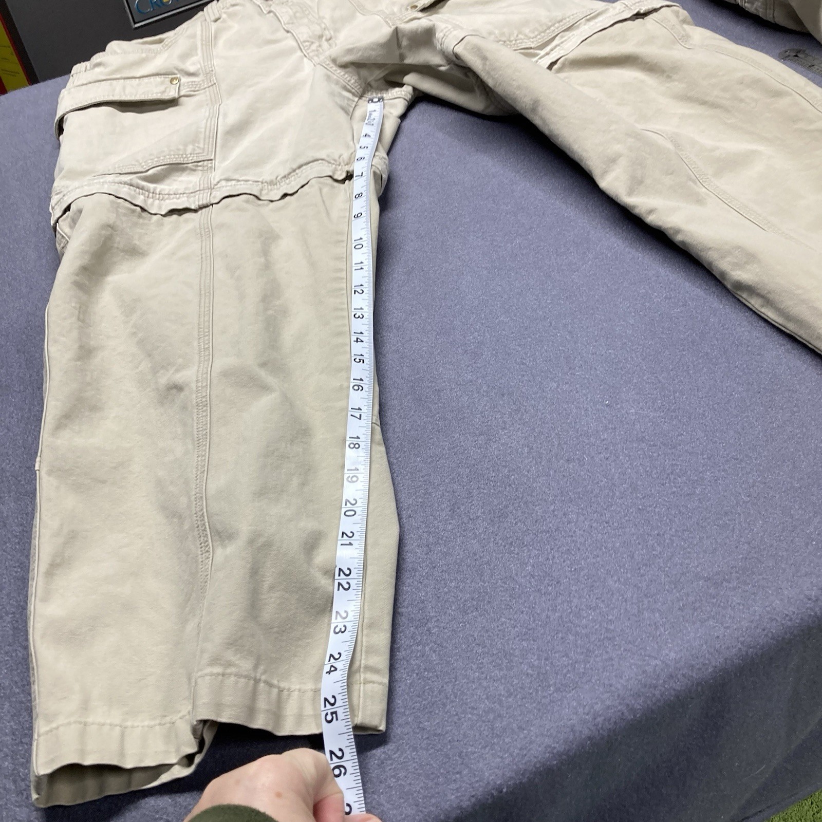 Timberland Performance Cargo Convertible Khaki 35… - image 12