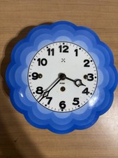 HAC Porcelain Steel Wall Clock 8 Day Working Read Description